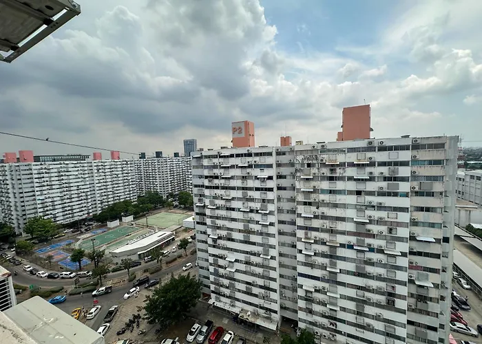 ห้องพักเมืองทองธานี Happiness Sleep P1 Apartment *